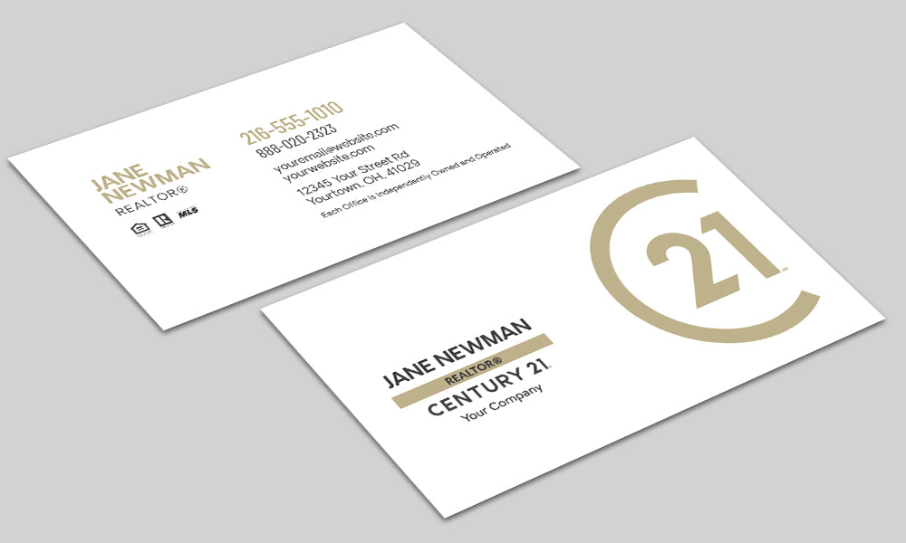 Century 21 Business Card Design 012