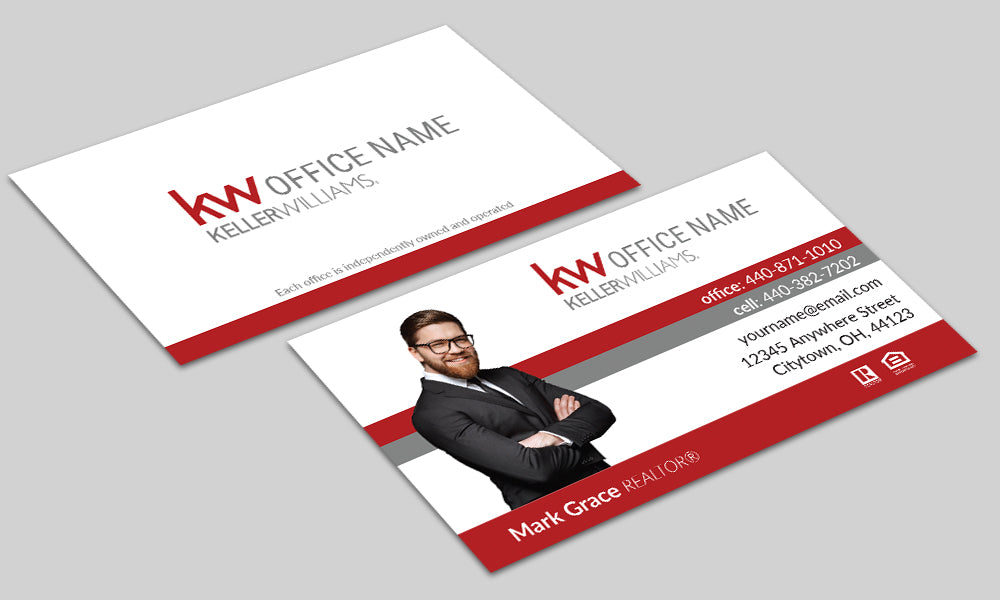 Keller Williams Business Card Design 0215
