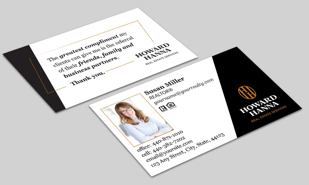 Howard Hanna Business Card Design 5359