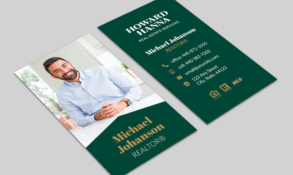 Howard Hanna Business Card Design 9053