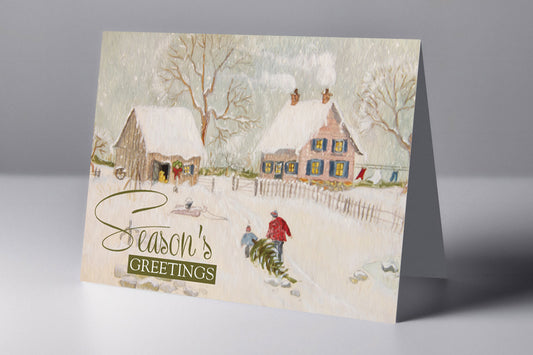 Christmas Card design HCW028