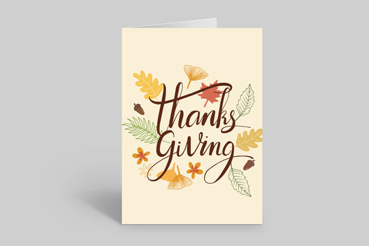Thanksgiving Card design TGT004