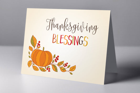 Thanksgiving Card design TGW008