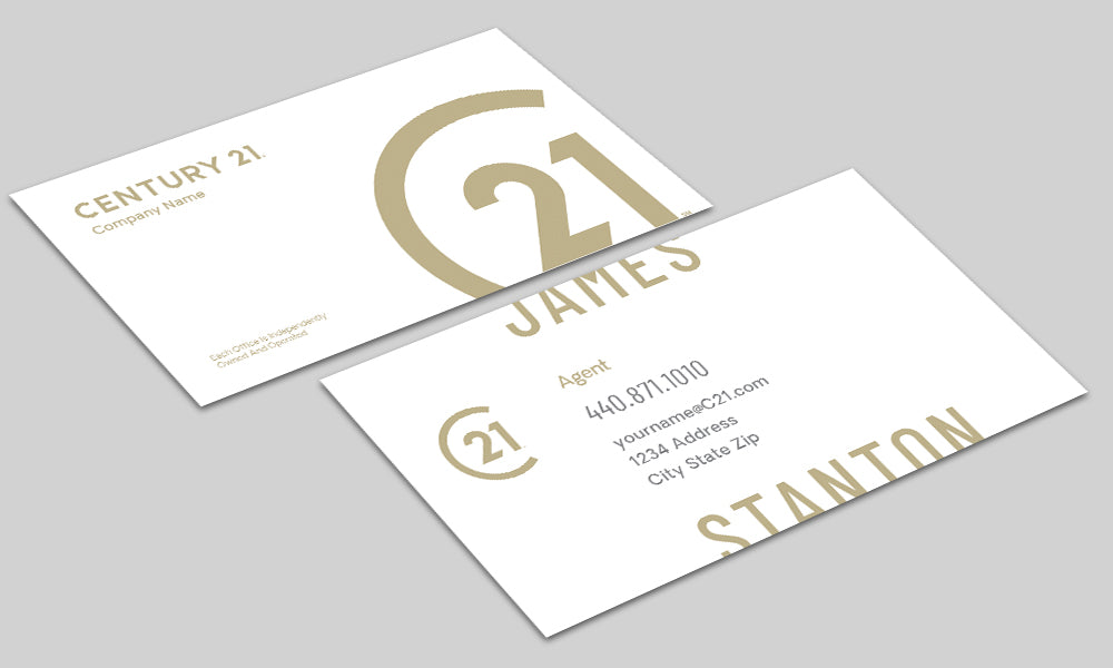 Century 21 Business Card Design 003