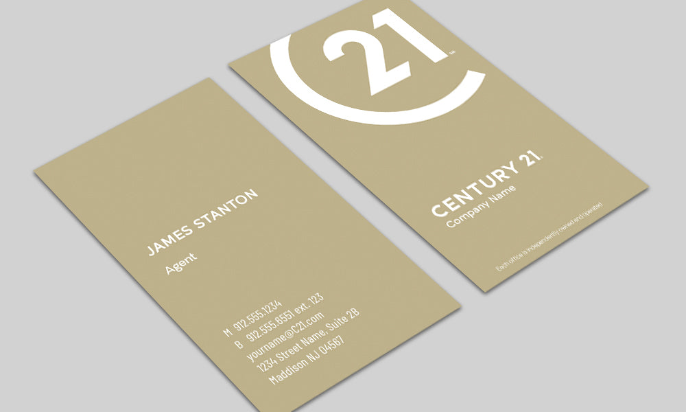 Century 21 Business Card Design 018