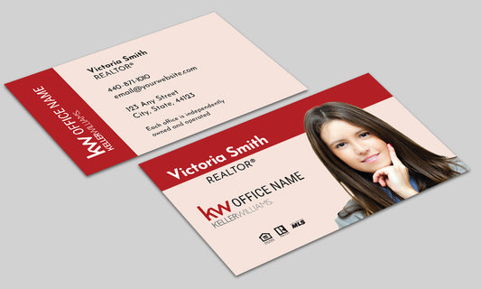 Keller Williams Business Card Design 4657