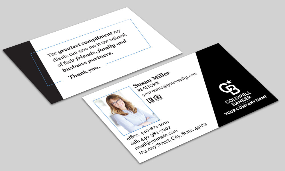 Coldwell Banker Business Card Design 5359