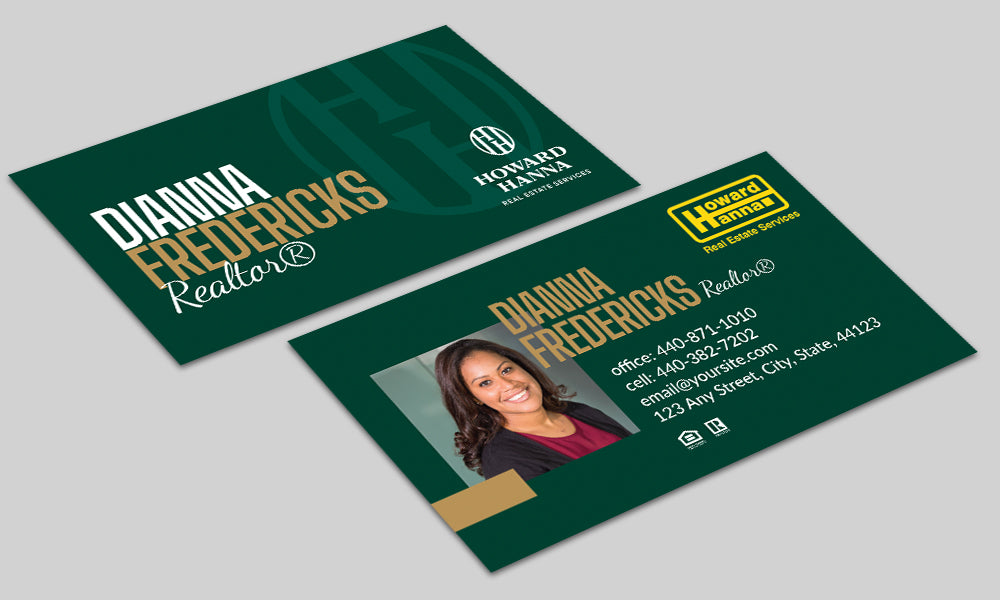 Howard Hanna Business Card Design 6573