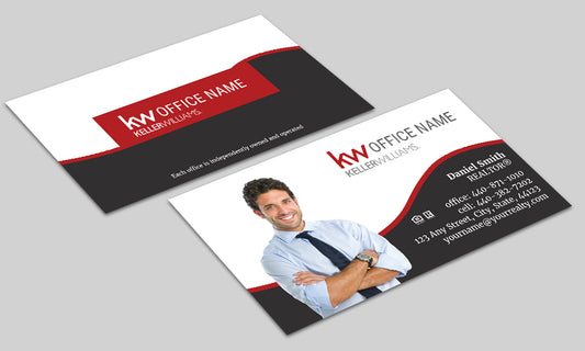 Keller Williams Business Card Design 8169