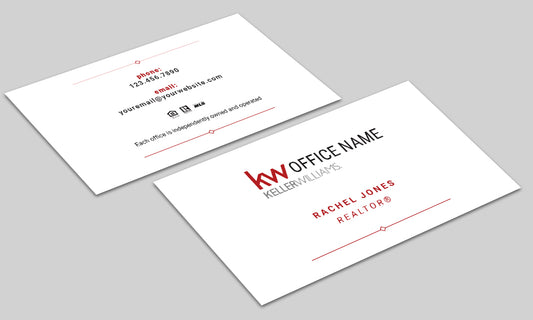 Keller Williams Business Card Design 8312