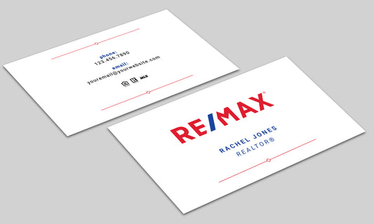 Remax Business Card Design 8312