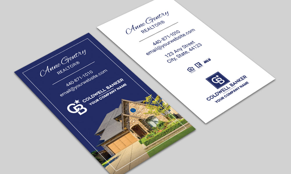 Coldwell Banker Business Card Design 8326