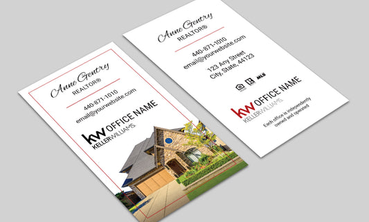 Keller Williams Business Card Design 8326