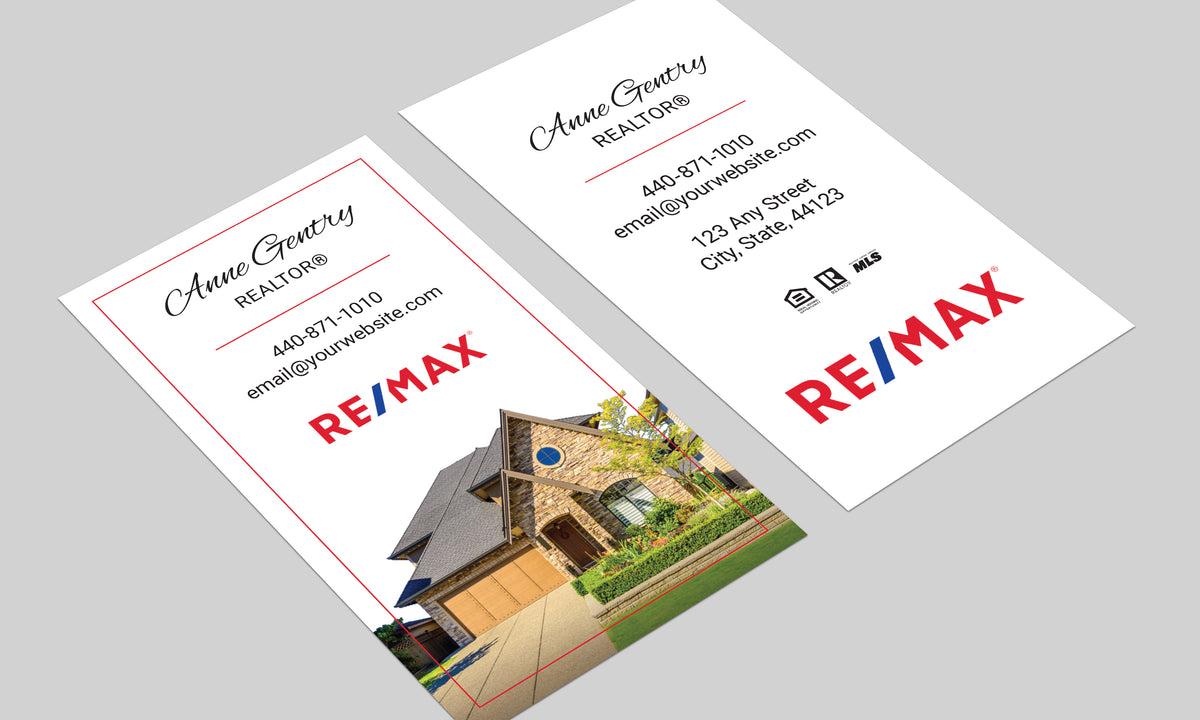 Remax Business Card Design 8326