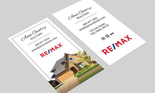 Remax Business Card Design 8326