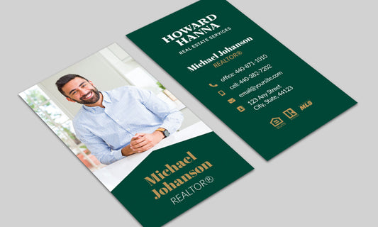 Howard Hanna Business Card Design 9053