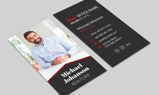 Keller Williams Business Card Design 9053