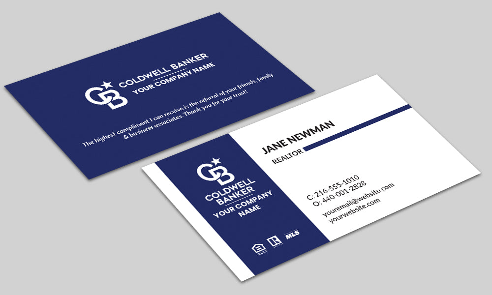 Coldwell Banker Business Card Design 9277