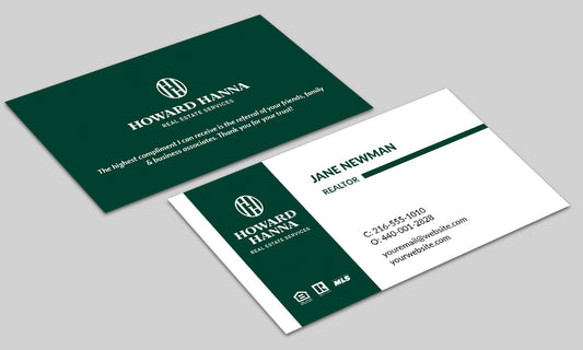 Howard Hanna Business Card Design 9277