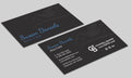 Coldwell Banker Business Card Design 9632