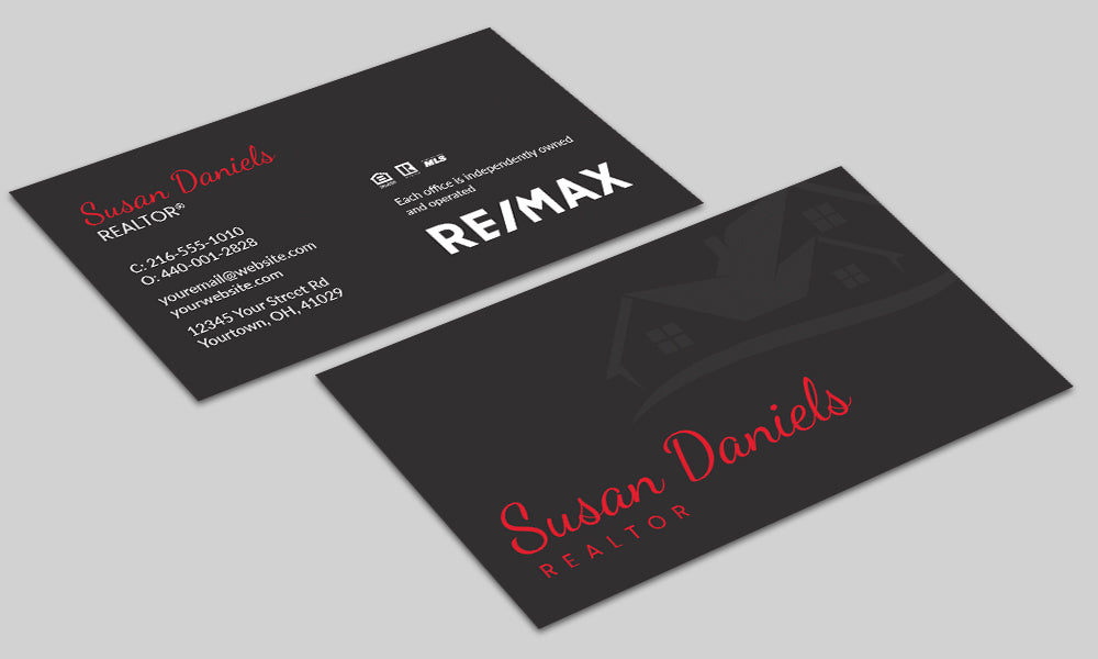 Remax Business Card Design 9632