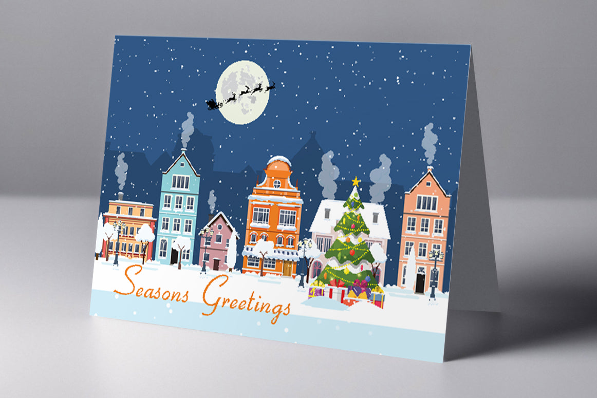 Christmas Card design HCW034