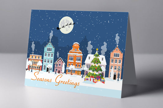 Christmas Card design HCW034