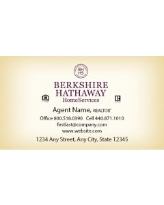 Berkshire Hathaway Business Cards Package: Style #14