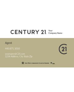 Century 21 Business Cards Package: Style #03