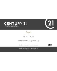 Century 21 Business Cards Package: Style #05