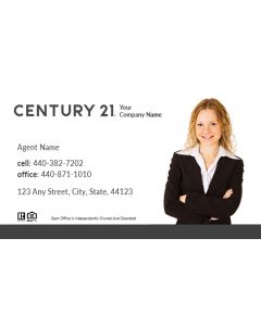 Century 21 Business Cards Package: Style #06