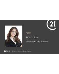 Century 21 Business Cards Package: Style #09