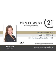 Century 21 Business Cards Package: Style #13