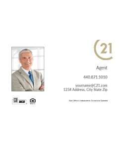Century 21 Business Cards Package: Style #15