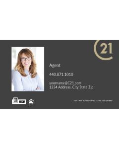 Century 21 Business Cards Package: Style #17