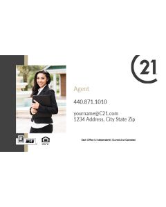 Century 21 Business Cards Package: Style #26