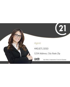 Century 21 Business Cards Package: Style #27