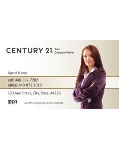 Century 21 Business Cards Package: Style #28