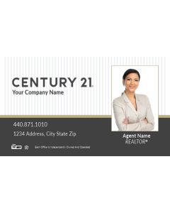 Century 21 Business Cards Package: Style #30