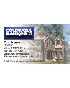 Coldwell Banker Business Cards Package: Style #11