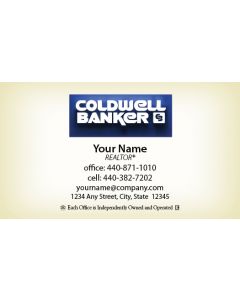 Coldwell Banker Business Cards Package: Style #14