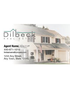 Dilbeck Real Estate Business Cards Package: Style #10