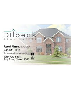Dilbeck Real Estate Business Cards Package: Style #12