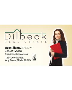 Dilbeck Real Estate Business Cards Package: Style #23