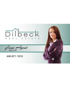 Dilbeck Real Estate Business Cards Package: Style #28
