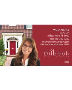 Dilbeck Real Estate Business Cards Package: Style #29
