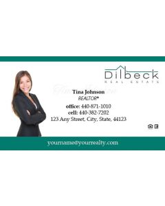 Dilbeck Real Estate Business Cards Package: Style #32