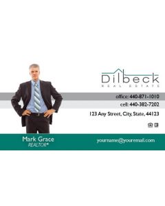 Dilbeck Real Estate Business Cards Package: Style #38