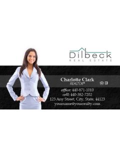 Dilbeck Real Estate Business Cards Package: Style #39