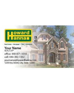 Howard Hanna Business Cards Package: Style #11
